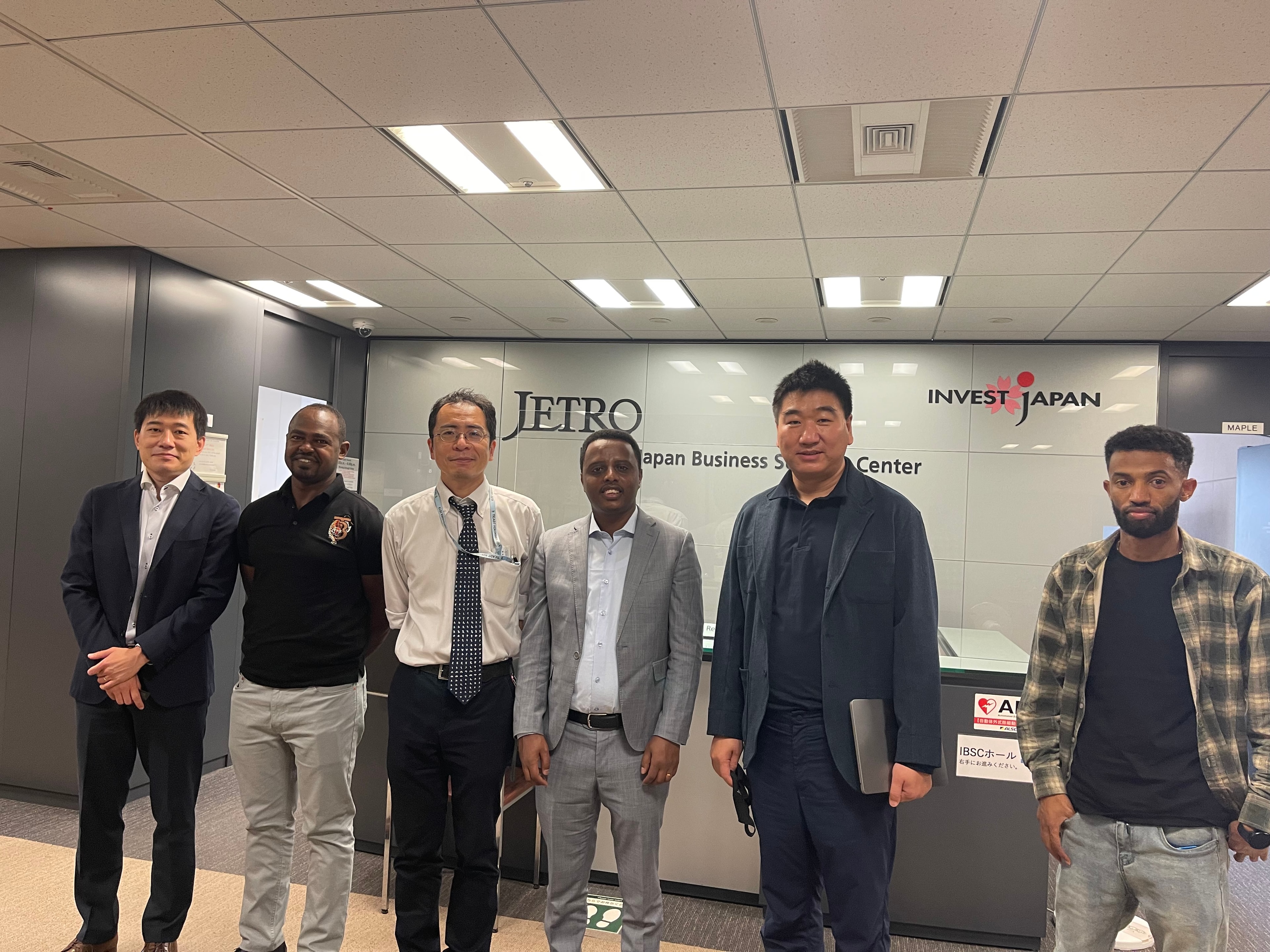 EIC副委員長Mr.Daniel来日、JETROをはじめ大塚製薬・TOPPANなど大手企業への訪問をアレンジ、エチオピアへの投資プロモーションに貢献
